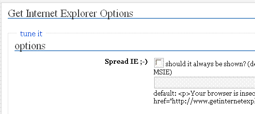 Get Internetexplorer!