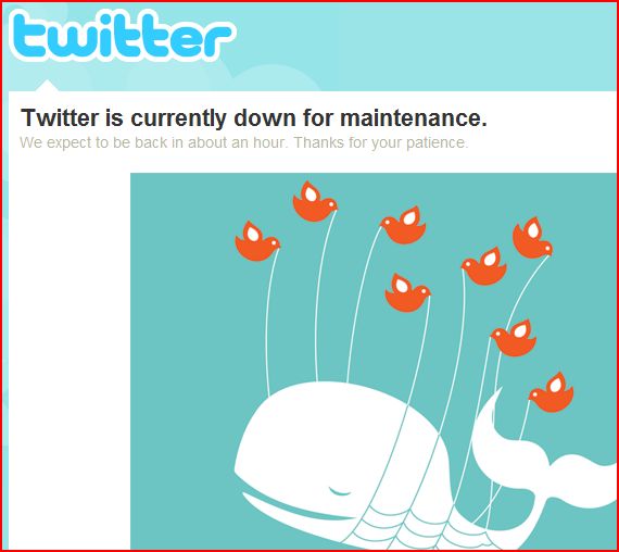 twitter is down